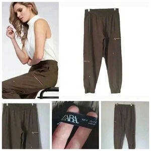 Zara utility cargo joggers women size small